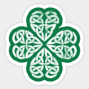 Celtic Shamrock Sticker